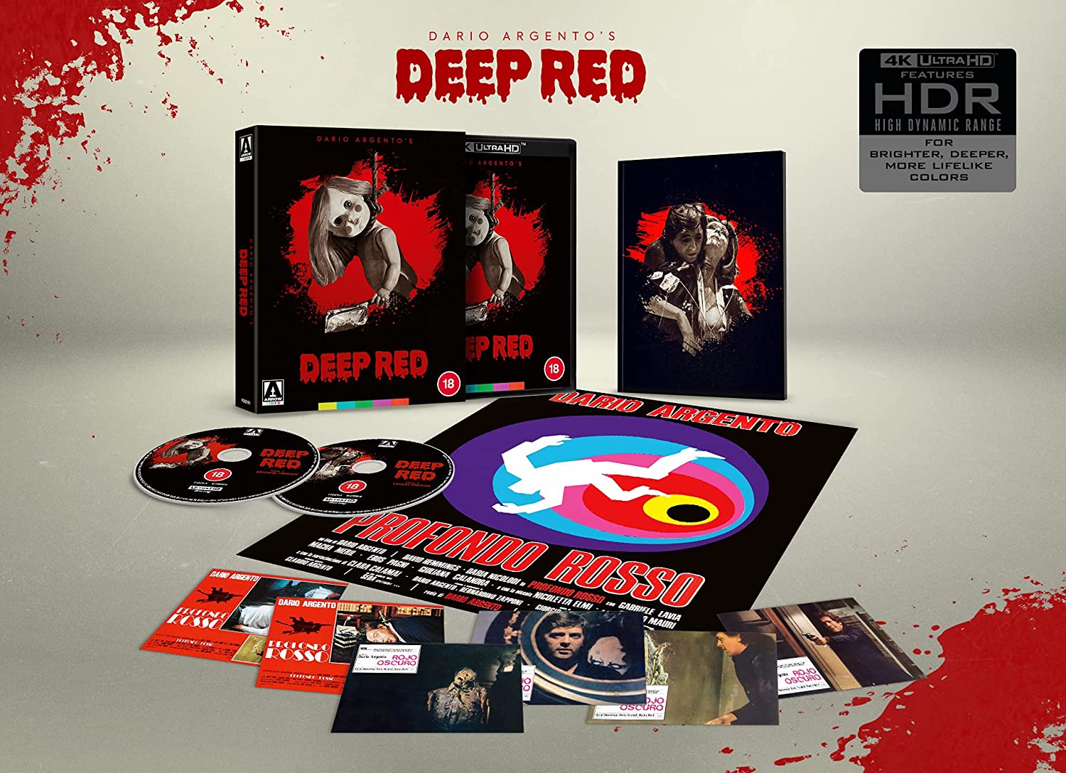 Deep Red (Profondo rosso) - Limited Edition (Import UK) (2 4K Ultra HD + Booklet)