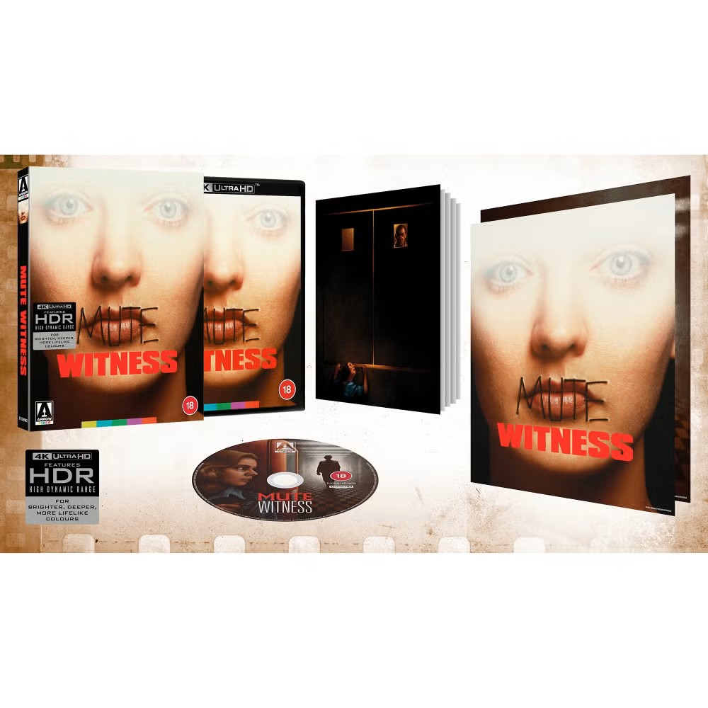 Mute Witness (Gli occhi del testimone) - Limited Edition (Import UK) (4K Ultra HD) (NO AUDIO ITA)