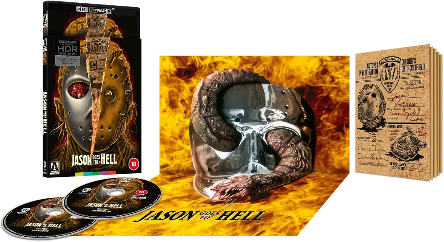 Jason Goes to Hell: The Final Friday (Jason va all'inferno)(Import UK) (2 4K Ultra HD)(NO AUDIO ITA)