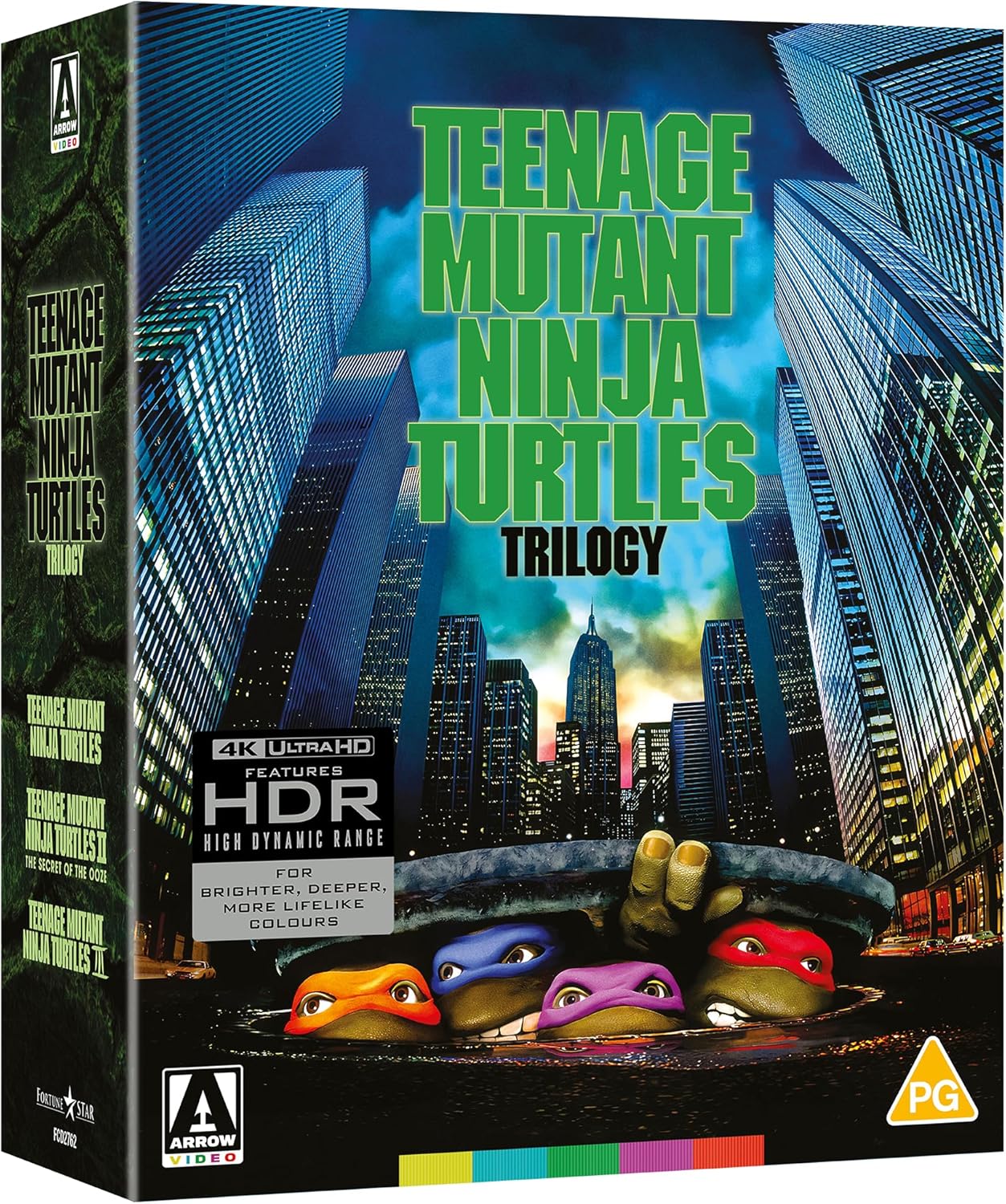 Teenage Mutant Ninja Turtles - Trilogy (Import UK) (3 4K Ultra HD) (NO AUDIO ITA)