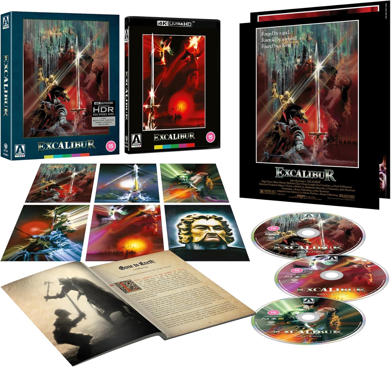 Excalibur - Limited Edition (Import UK) (4K Ultra HD + 2 Bonus Disc) (NO AUDIO ITA)