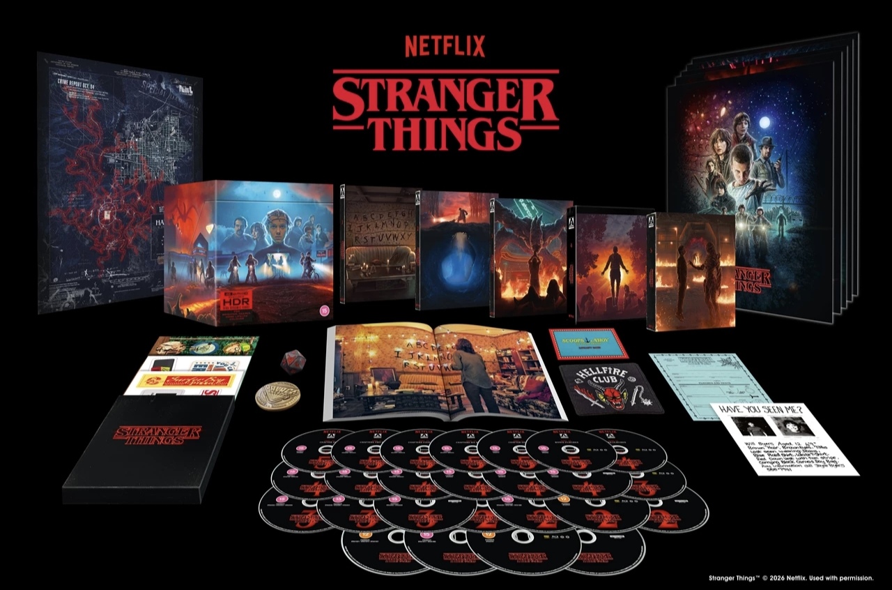 Stranger Things Seasons 1 to 5 - Deluxe Edition (Import UK) (25 4K Ultra HD) (NO AUDIO ITA)