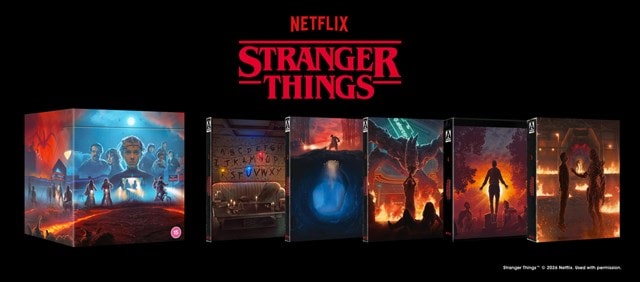 Stranger Things Seasons 1 to 5 - Deluxe Edition (Import UK) (25 Blu-Ray Disc) (NO AUDIO ITA)