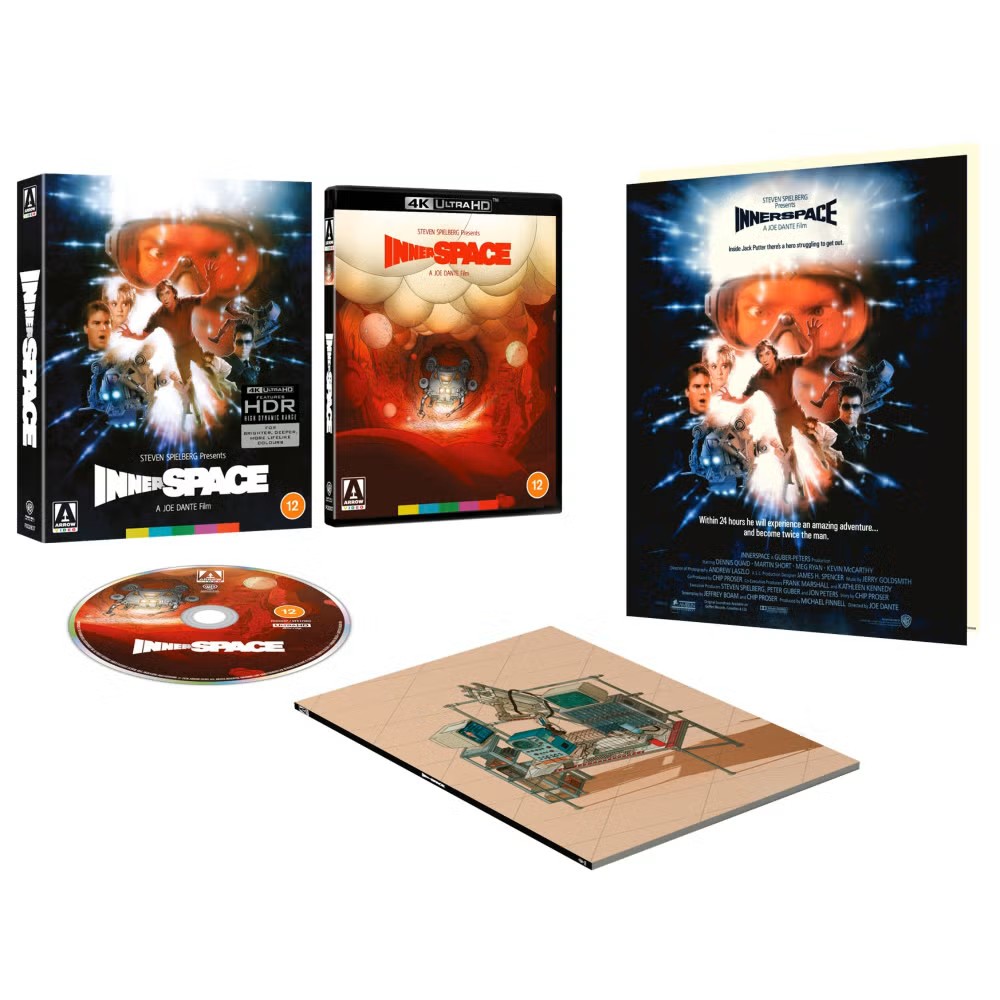 Innerspace (Salto nel buio) - Limited Edition (Import UK) (4K Ultra HD) (NO AUDIO ITA)