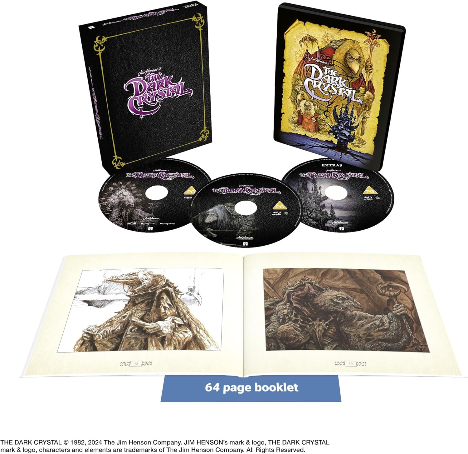 The Dark Crystal -Collector’s Ed.(Import UK) (4K Ultra HD + Blu-Ray Disc + Bonus Disc)(NO AUDIO ITA)