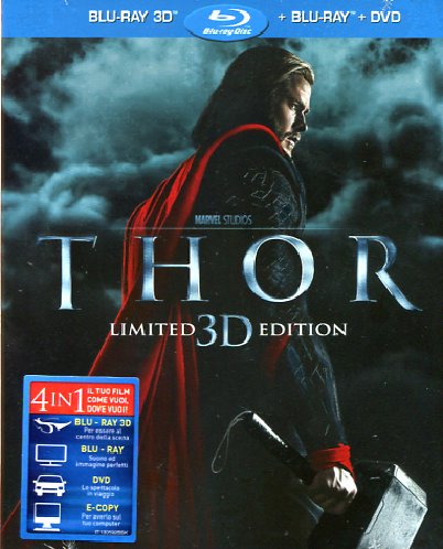 Thor - Limited 3D Edition (Blu-Ray 3D + Blu-Ray Disc + DVD)