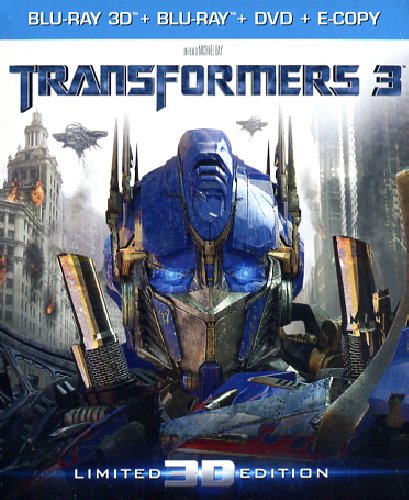 Transformers 3 - Limited 3D Edition (Blu-Ray 3D + 2 Blu-Ray Disc + DVD + E-Copy)