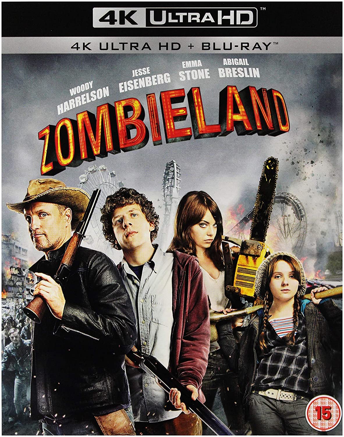 Zombieland (Benvenuti a Zombieland) (Import UK) (4K Ultra HD + Blu-Ray Disc)