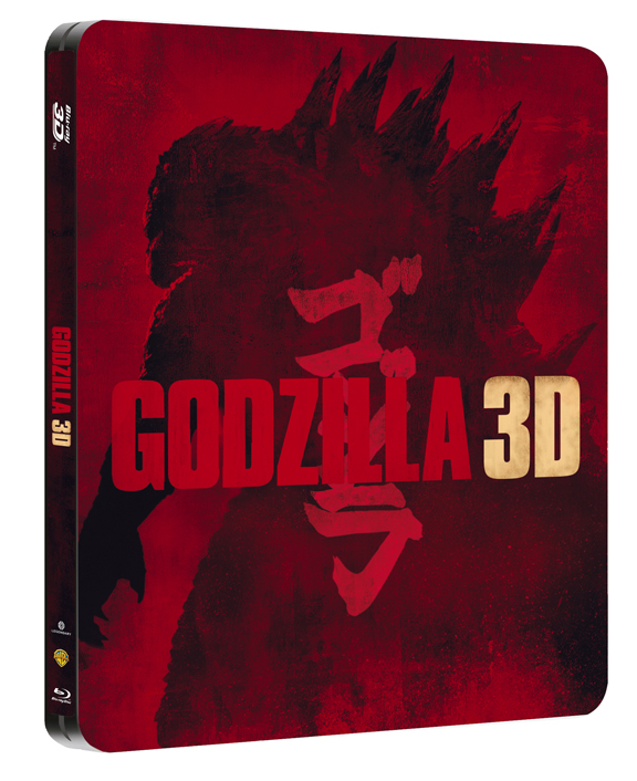 Godzilla (2014) (Blu-Ray 3D + Blu-Ray Disc - SteelBook)