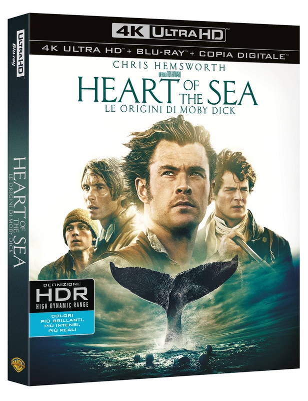 Heart of the Sea - Le origini di Moby Dick (4K Ultra HD + Blu-Ray Disc)