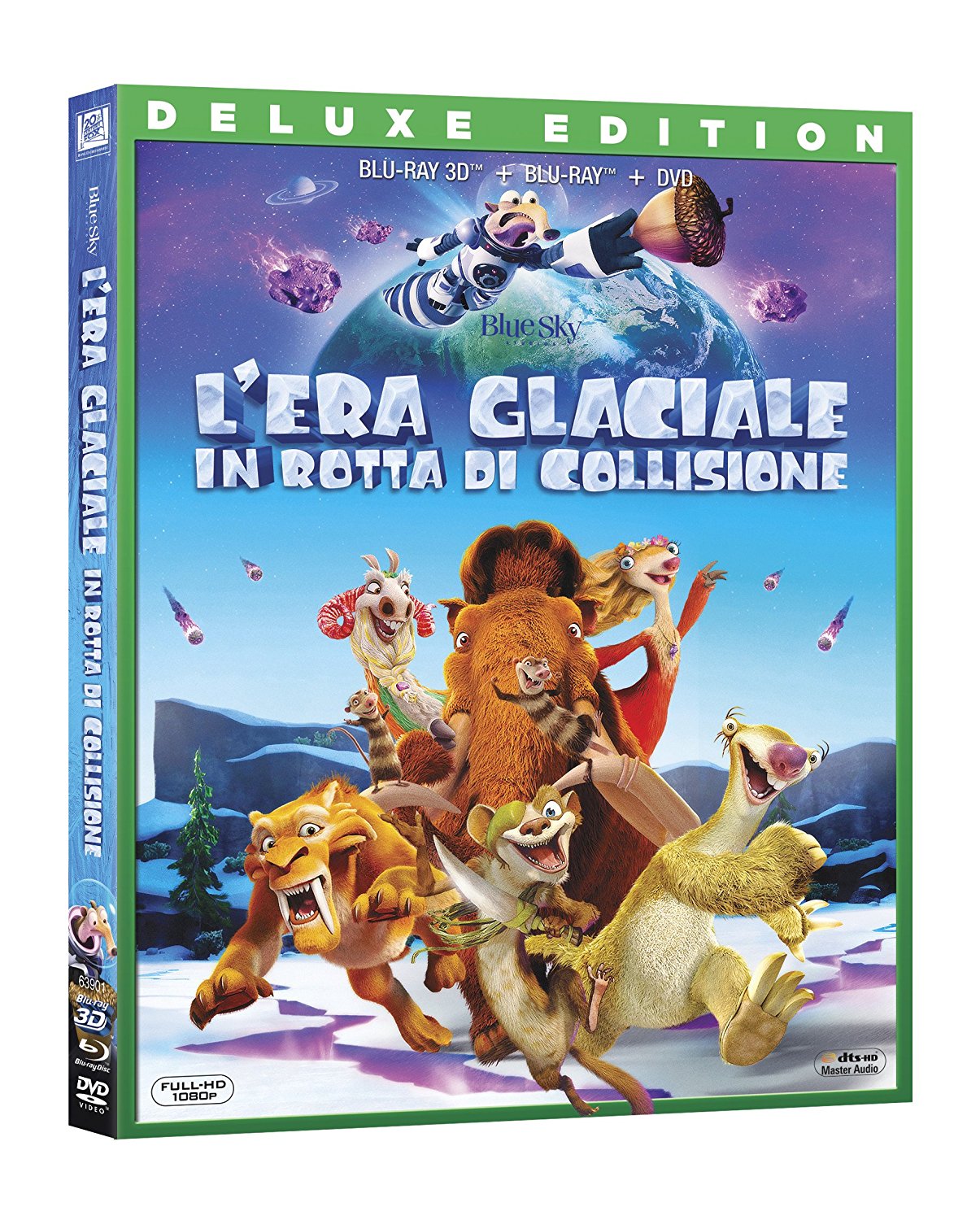 L'era glaciale 5 - In rotta di collisione - Edizione Deluxe (Blu-Ray 3D + Blu-Ray Disc)