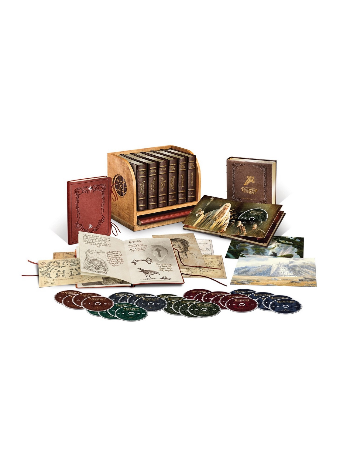 Middle Earth Collection - Extended Edition - Edizione Esclusiva (18 Blu-Ray Disc + 12 DVD)