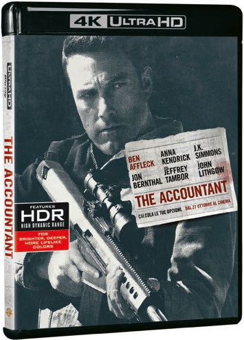 The Accountant (4K Ultra HD + Blu-Ray Disc)