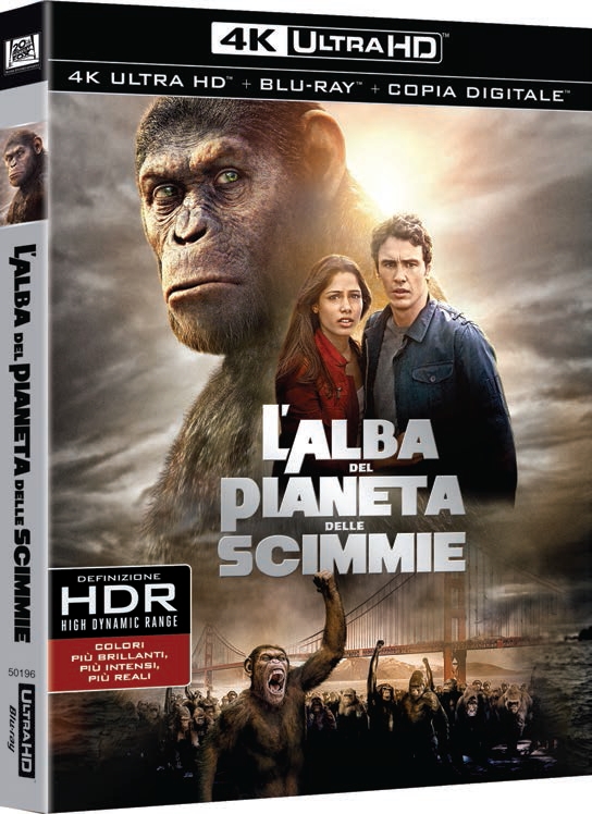 L'alba del pianeta delle scimmie (4K Ultra HD + Blu-Ray Disc)