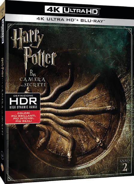 Harry Potter e la Camera dei Segreti (4K Ultra HD + Blu-Ray Disc)