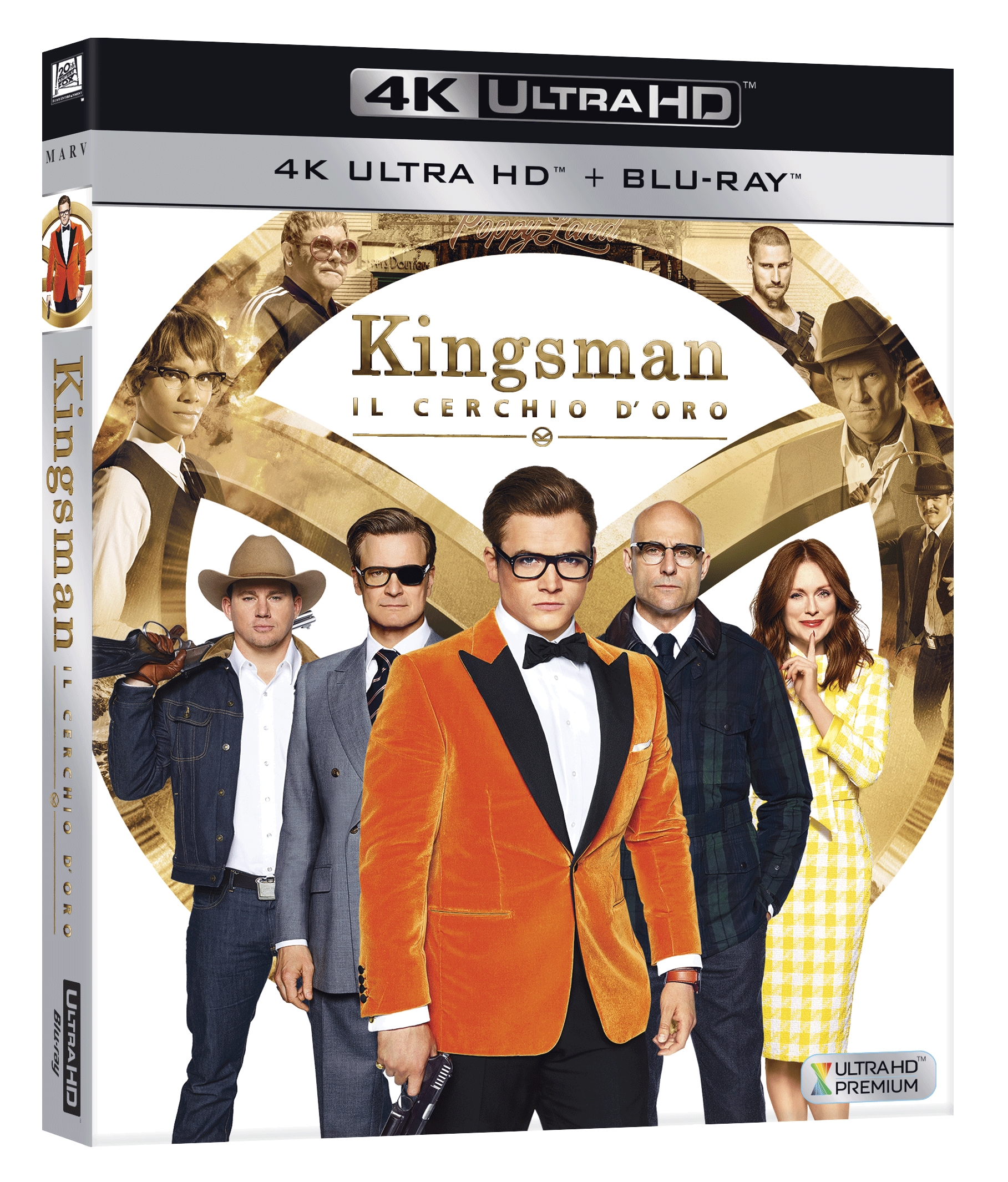 Kingsman - Il cerchio d'oro (4K Ultra HD + Blu-Ray Disc)