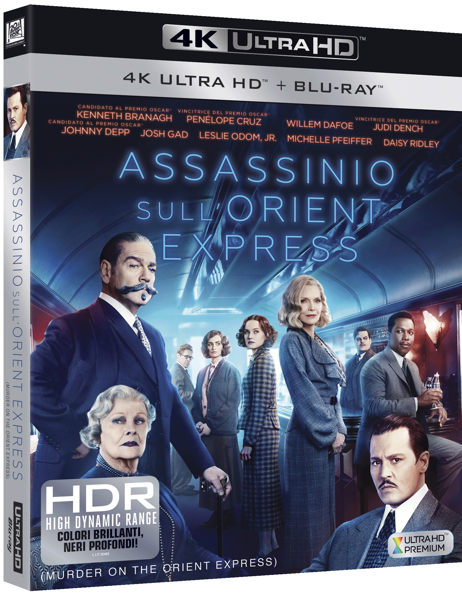 Assassinio sull'Orient Express (2017) (4K Ultra HD + Blu-Ray Disc)