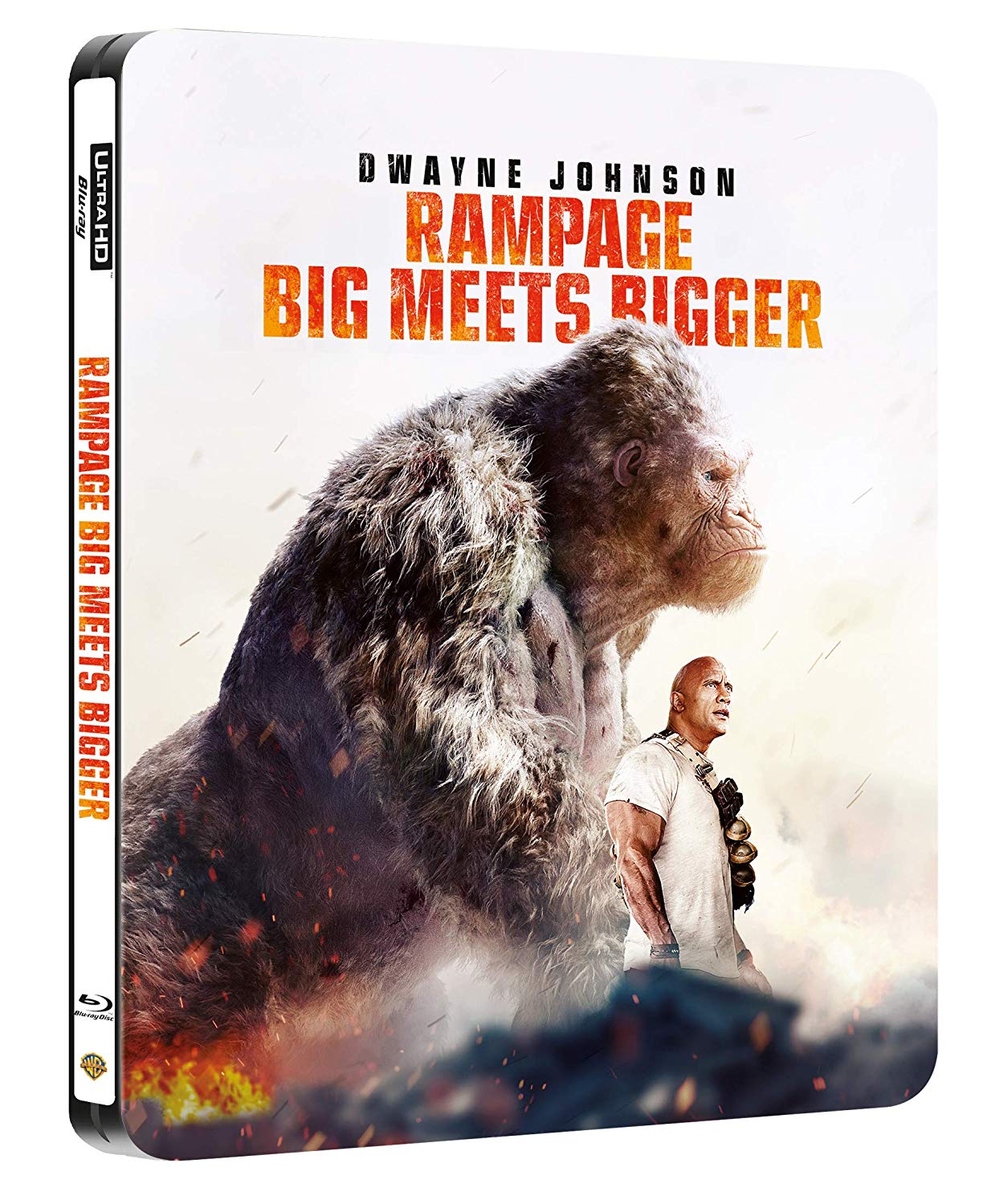 Rampage - Furia animale (4K Ultra HD + Blu-Ray Disc - SteelBook)