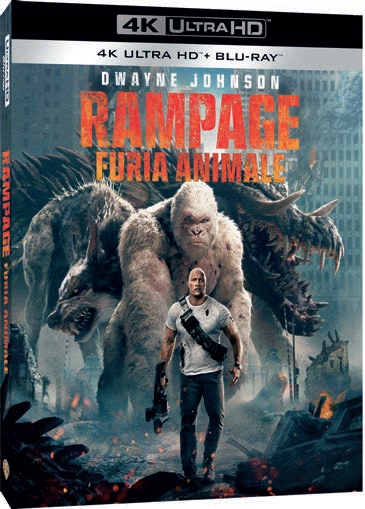 Rampage - Furia animale (4K Ultra HD + Blu-Ray Disc)