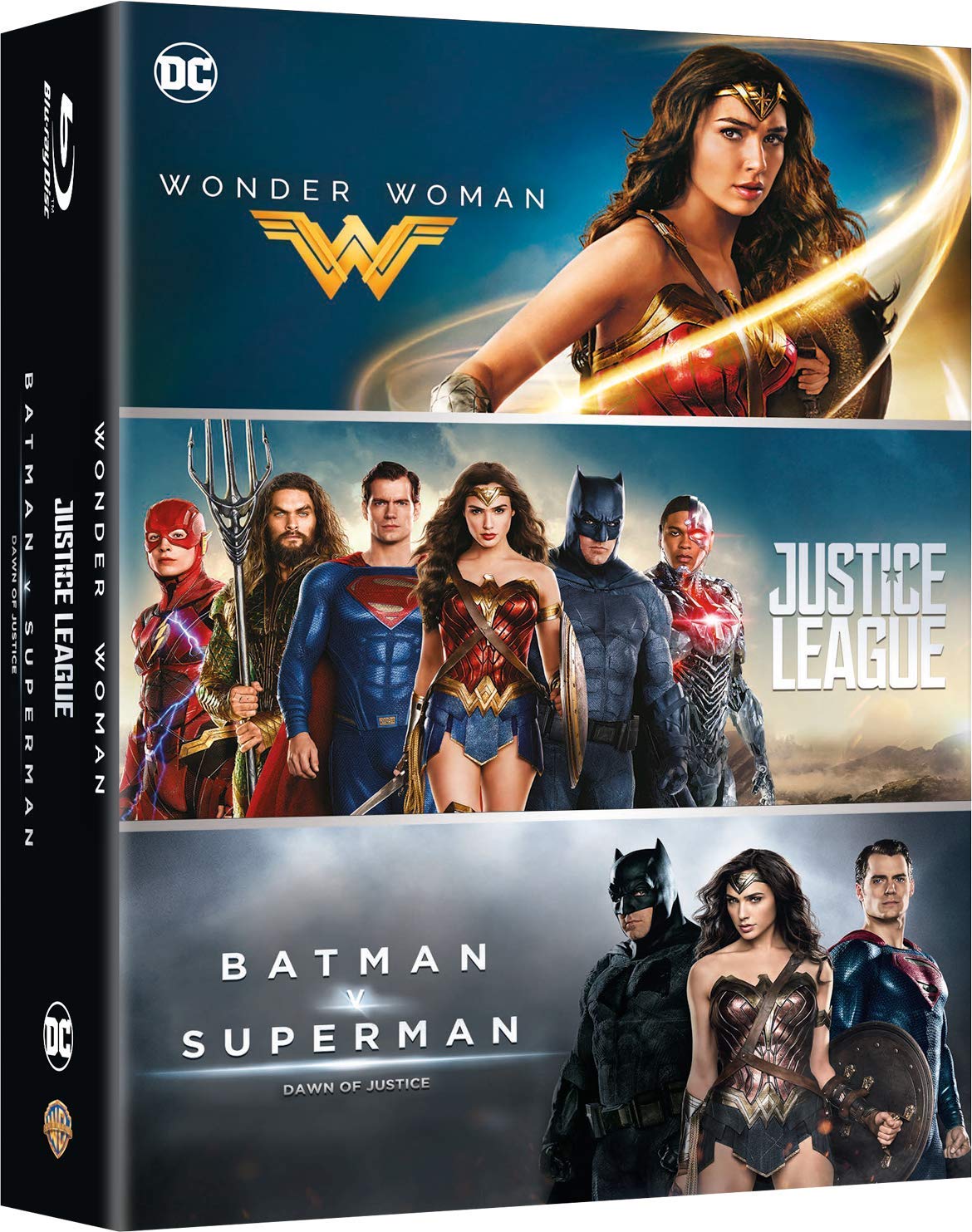 DC Comics Boxset (3 Blu-Ray Disc)