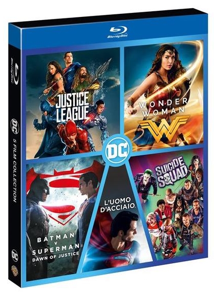 DC Comics - 5 Film Collection (5 Blu-Ray Disc)