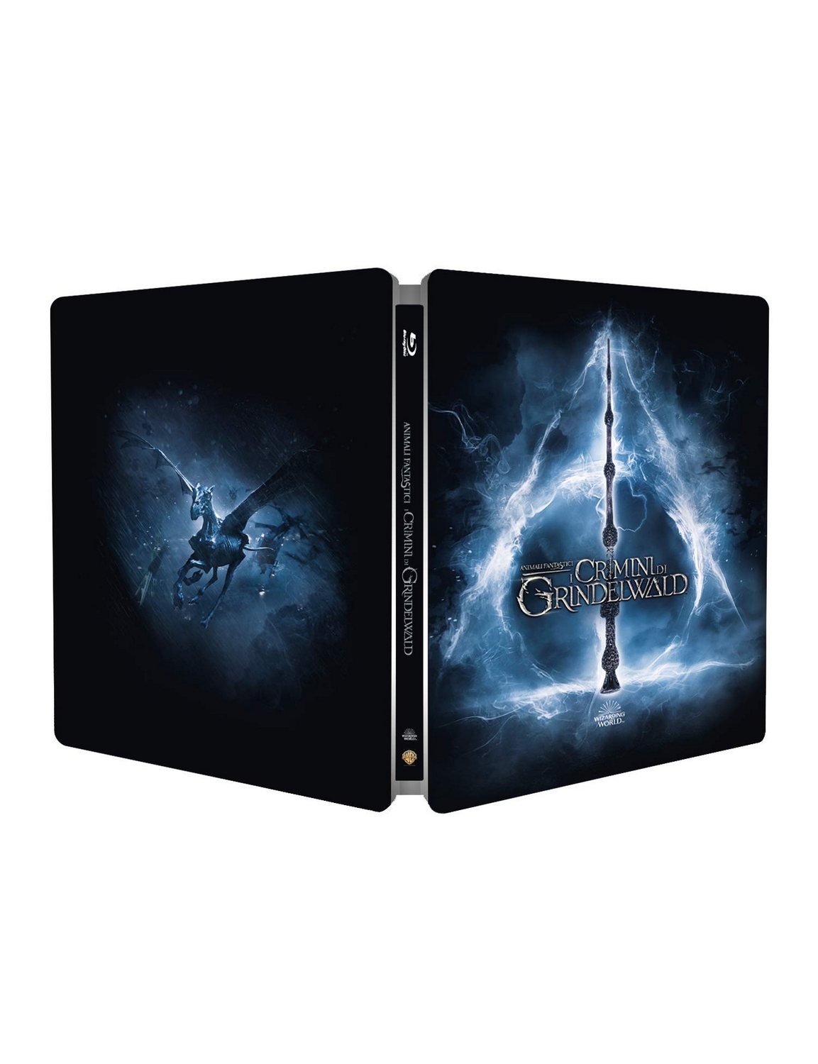 Animali Fantastici - I Crimini di Grindelwald (Blu-Ray Disc - SteelBook con Magnete Lenticolare)