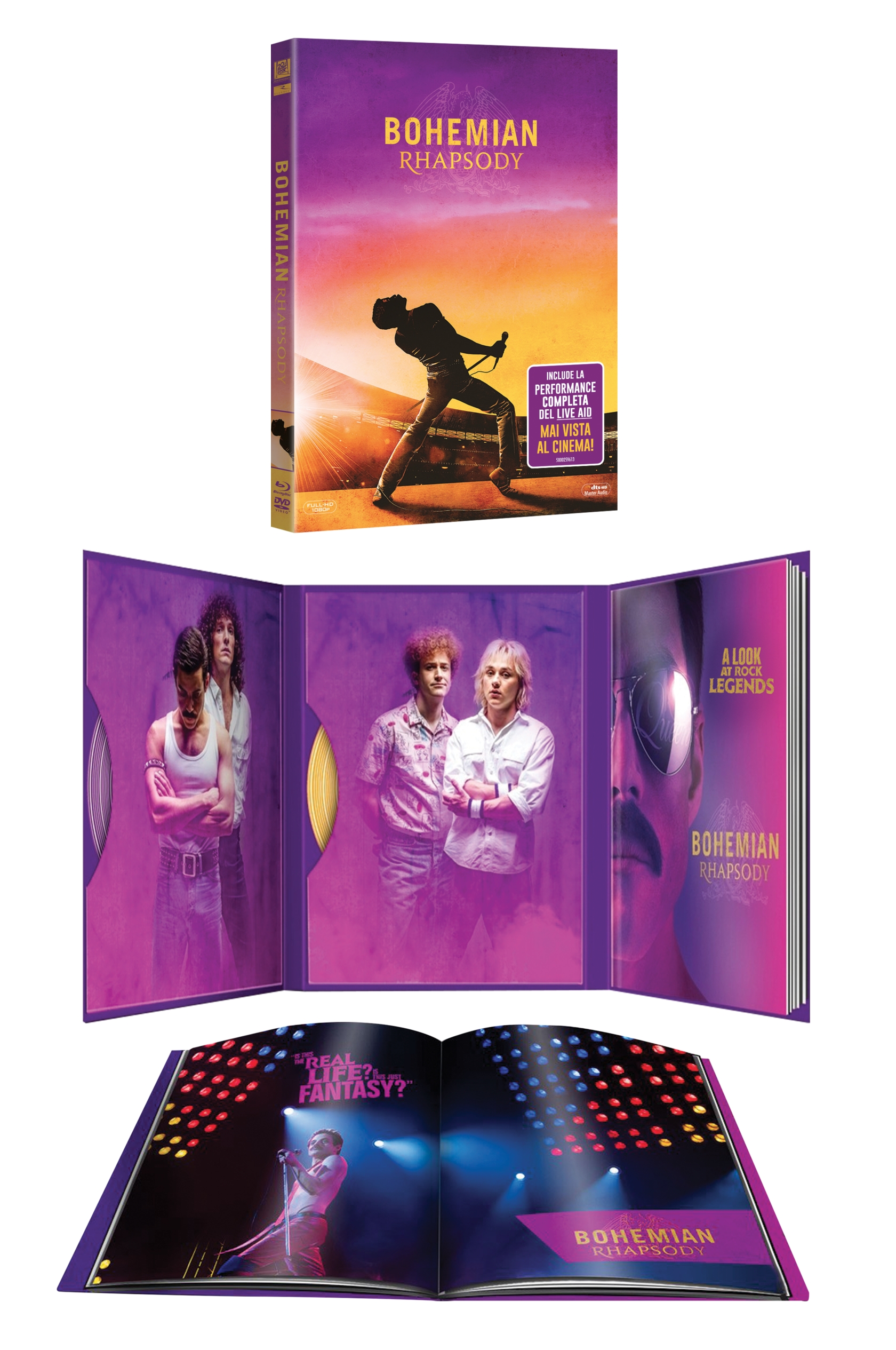 Bohemian Rhapsody (Blu-Ray Disc + DVD - DigiBook)