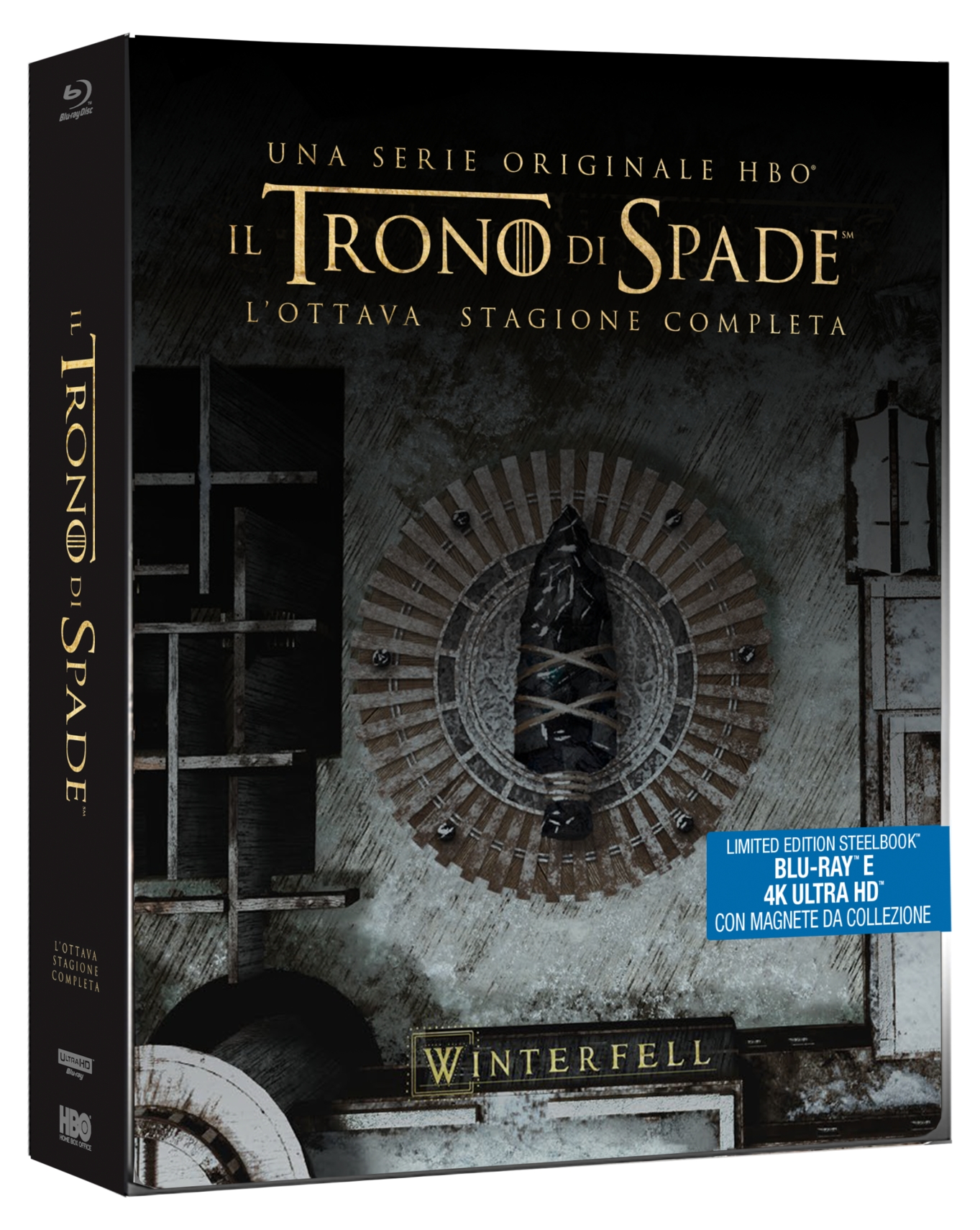 Il Trono di Spade - Stagione 8 (3 4K Ultra HD + 3 Blu-Ray Disc - SteelBook)
