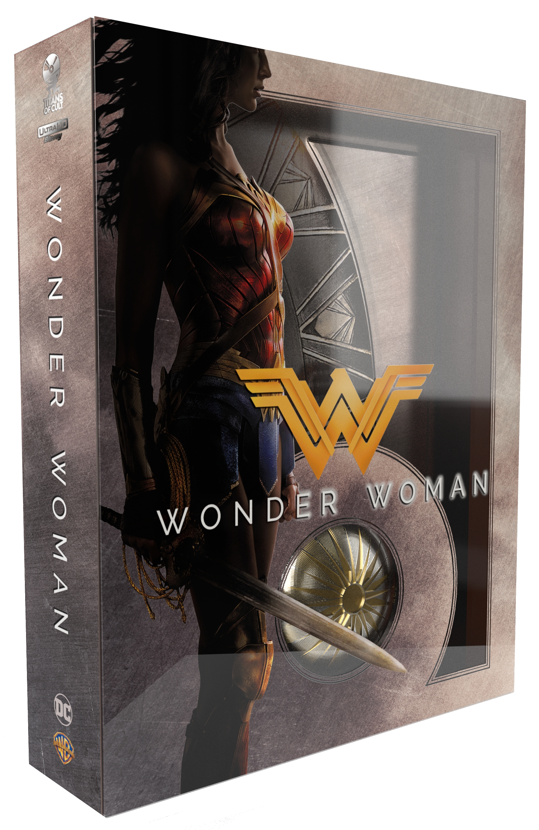 Wonder Woman (Titans of Cult) (4K Ultra HD + Blu-Ray Disc - SteelBook)