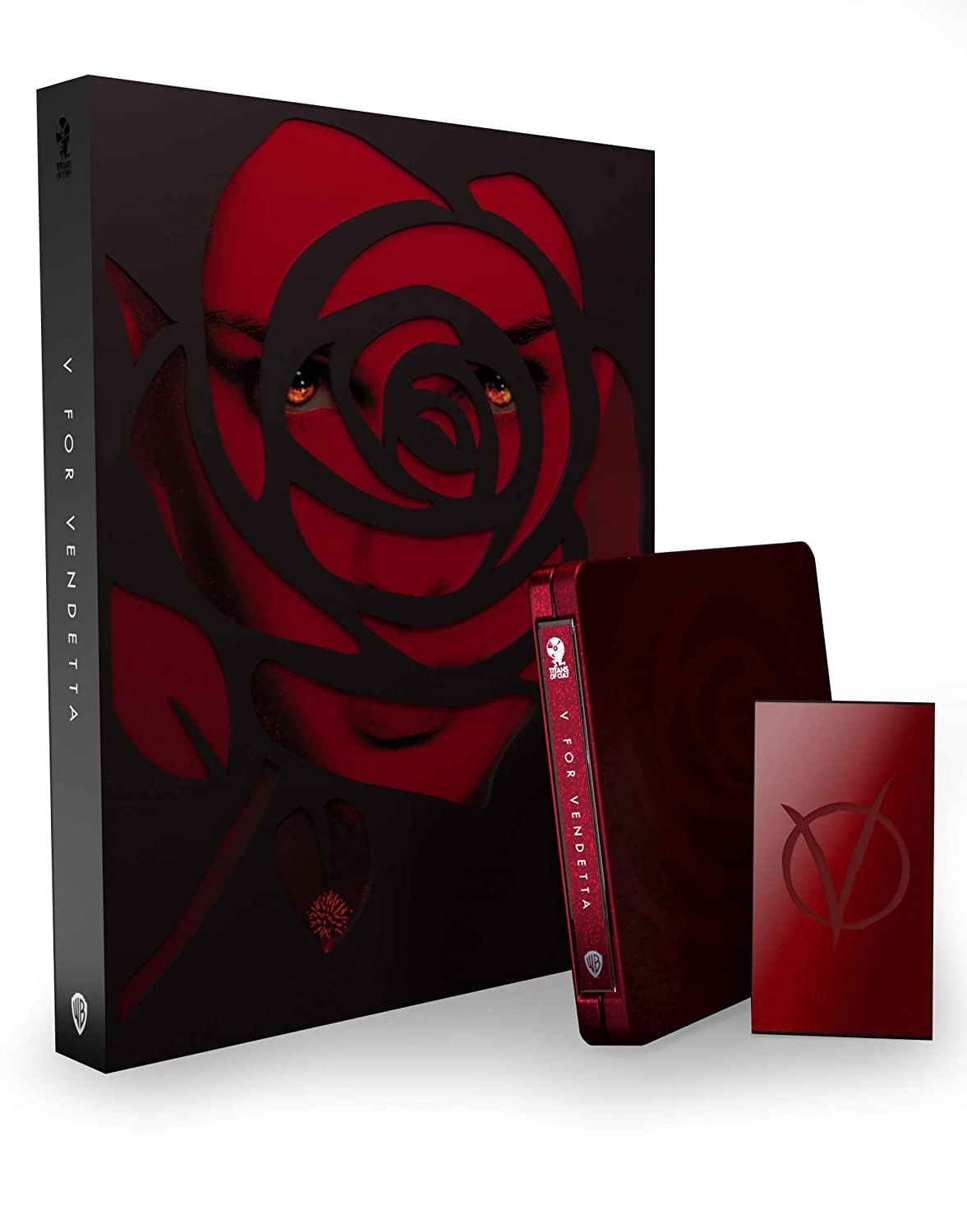 V per Vendetta (Titans of Cult) (4K Ultra HD + Blu-Ray Disc - SteelBook)
