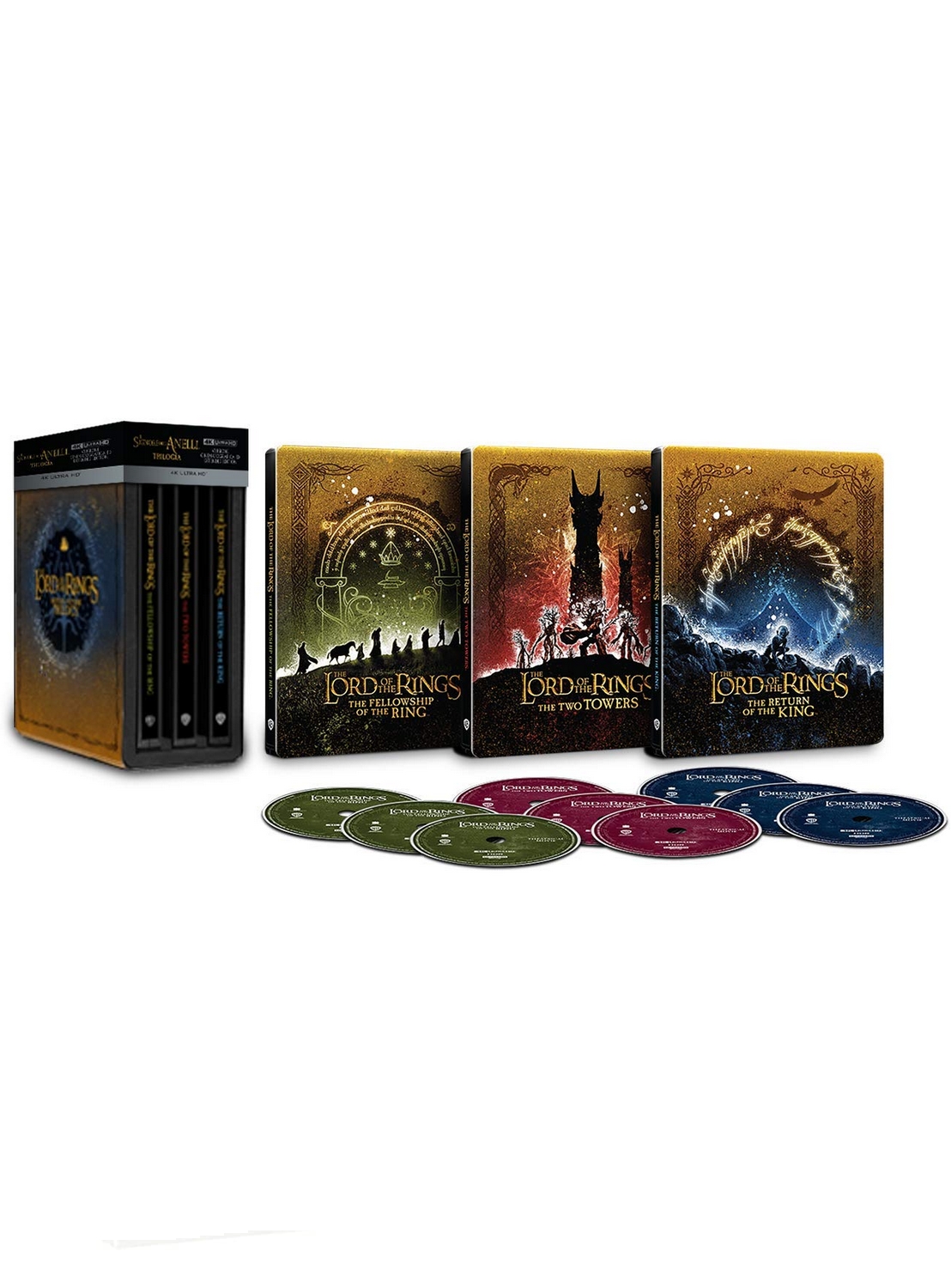 Il Signore degli Anelli - La Trilogia (9 4K Ultra HD - SteelBook)