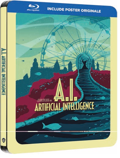 A.I. Intelligenza Artificiale (Blu-Ray Disc + Poster - SteelBook Sci-Fi Collection)