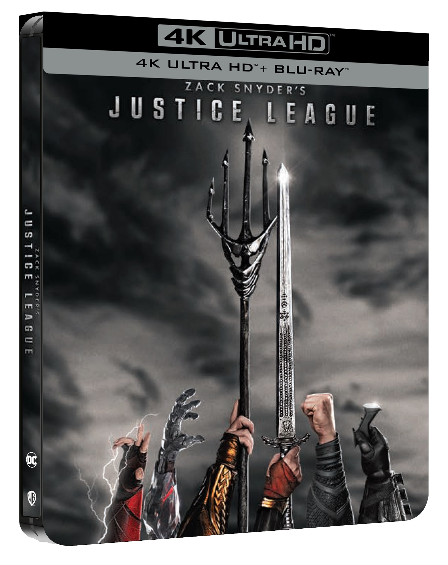 Zack Snyder's Justice League (2 4K Ultra HD + 2 Blu-Ray Disc - SteelBook)