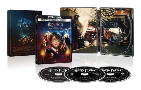 Harry Potter e la Pietra Filosofale (4K Ultra HD + 2 Blu-Ray Disc - SteelBook)