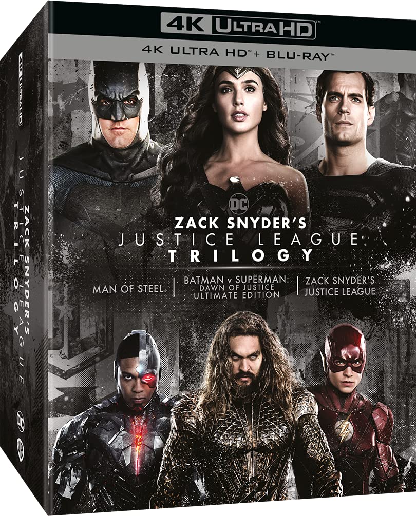 Zack Snyder's Justice League Trilogy (4 4K Ultra HD + 4 Blu-Ray Disc)