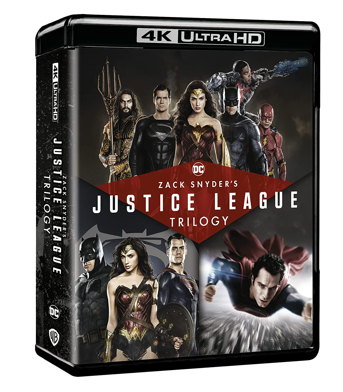 Zack Snyder's Justice League Trilogy Vanilla (4 4K Ultra HD + 4 Blu-Ray Disc)