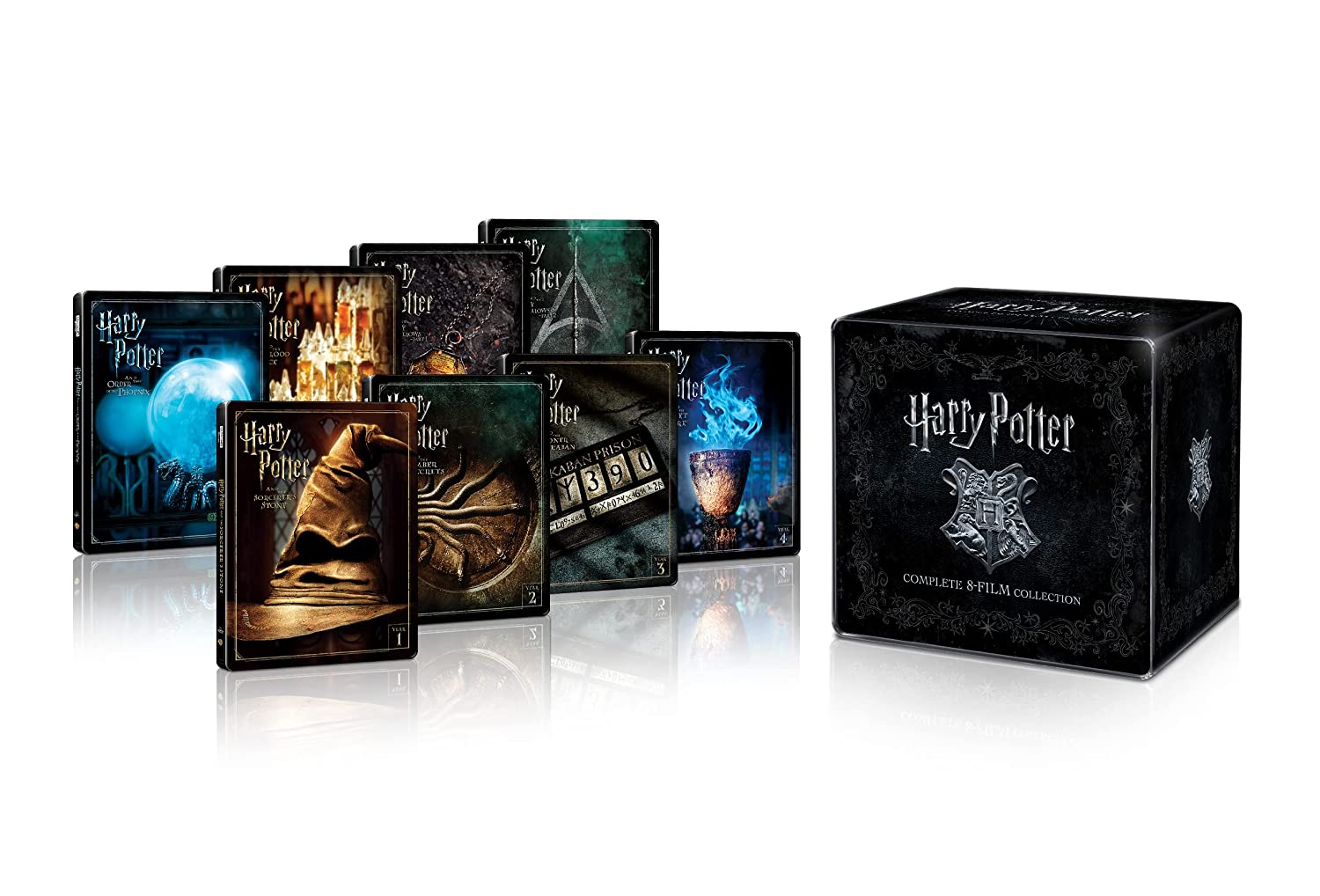 Harry Potter - Complete Collection (8 4K Ultra HD + 9 Blu-Ray Disc - SteelBook)