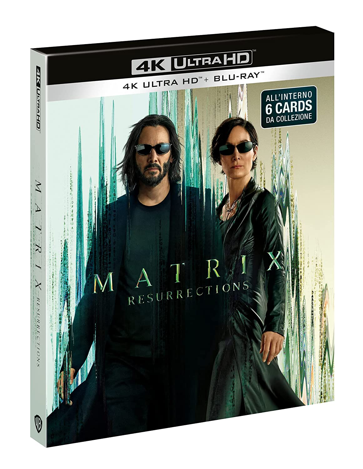 Matrix Resurrections - Card Collection (4K Ultra HD + Blu-Ray Disc + 6 Card)