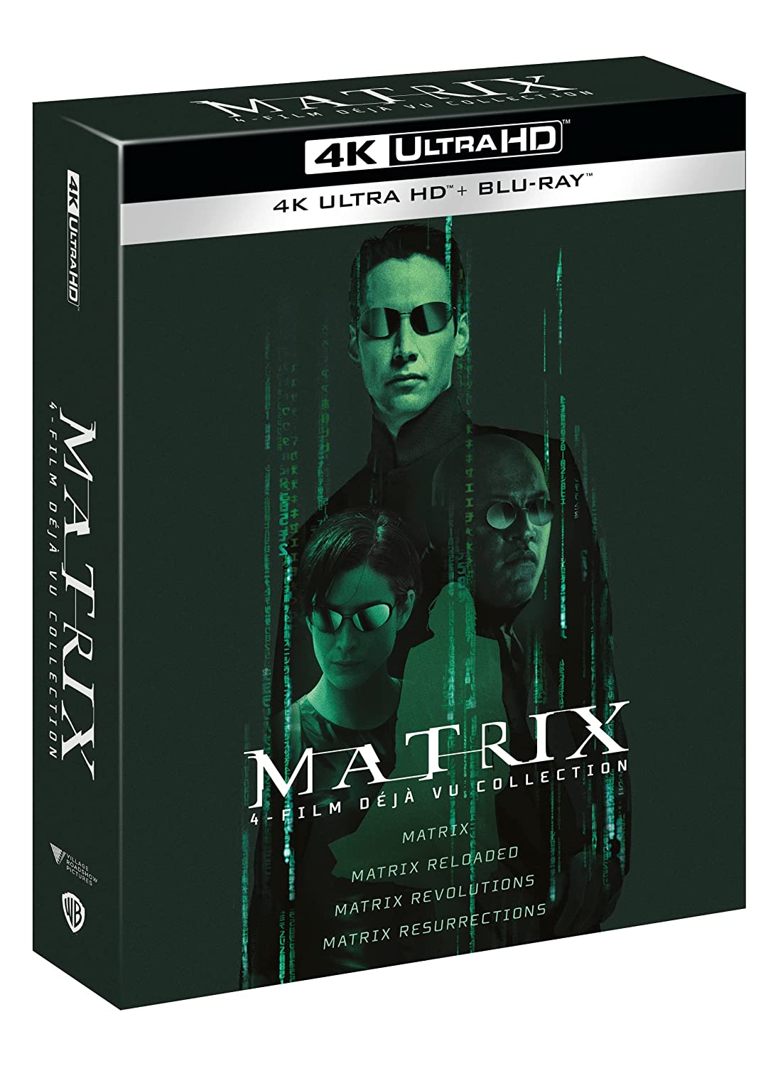 Matrix - 4 Film Déjà Vu Collection (4 4K Ultra HD + 4 Blu-Ray Disc)
