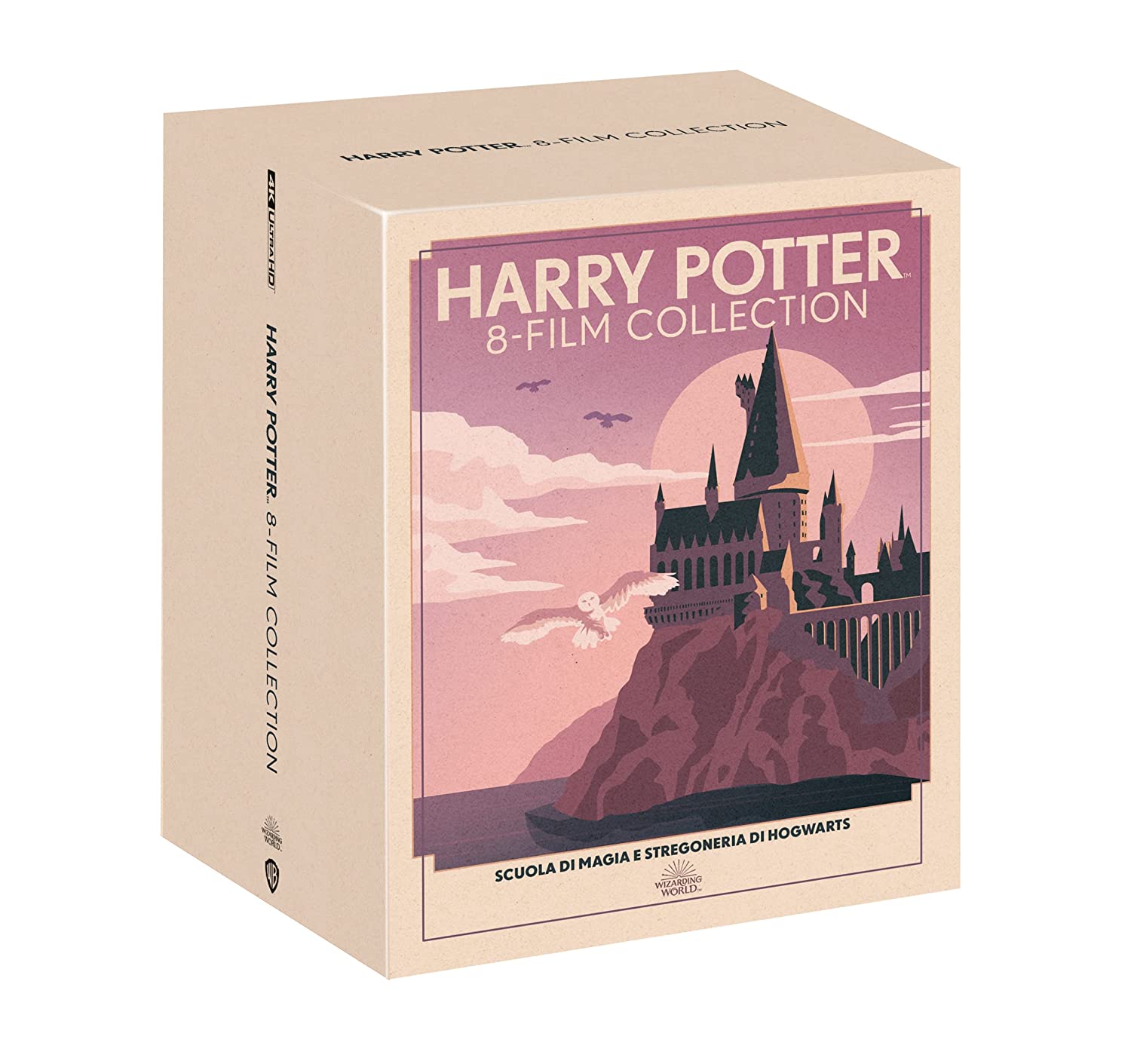 Harry Potter 1-8 (Travel Art) (8 4K Ultra HD + 8 Blu-Ray Disc)