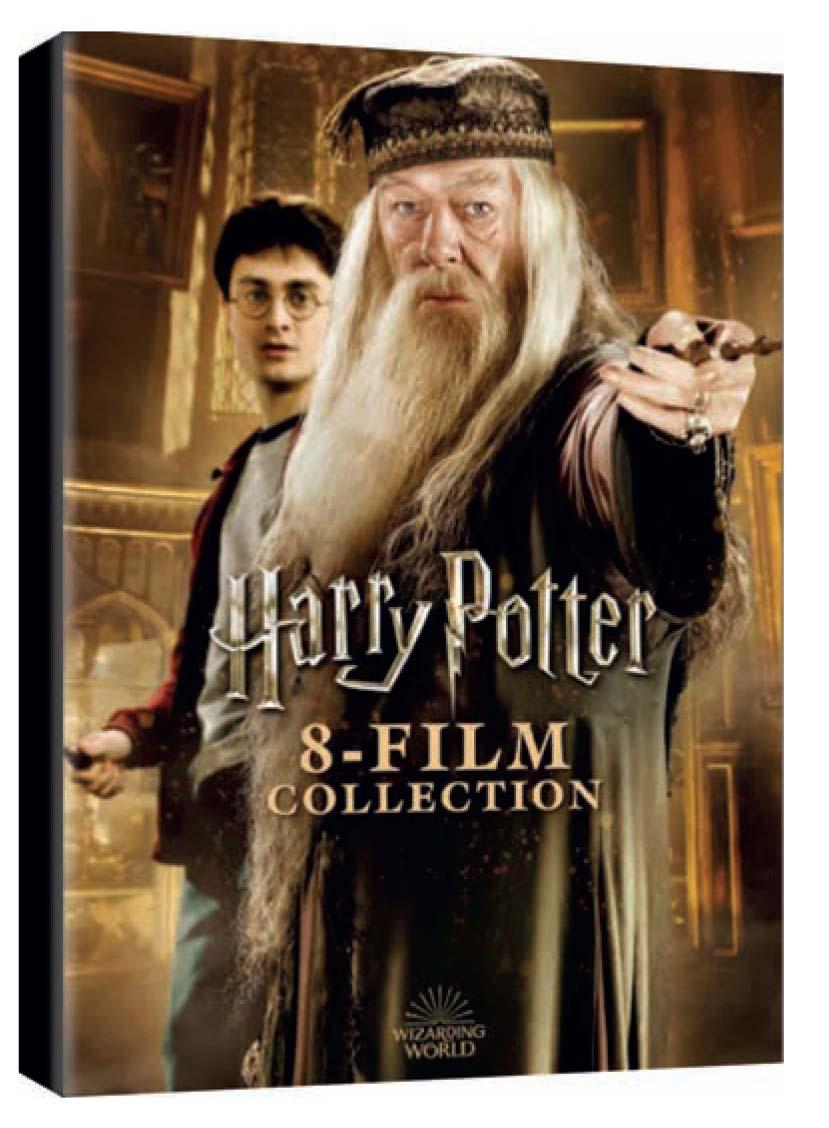 Harry Potter 1-8 (Dumbledore Art Edition) (8 4K Ultra HD + Booklet + Card)