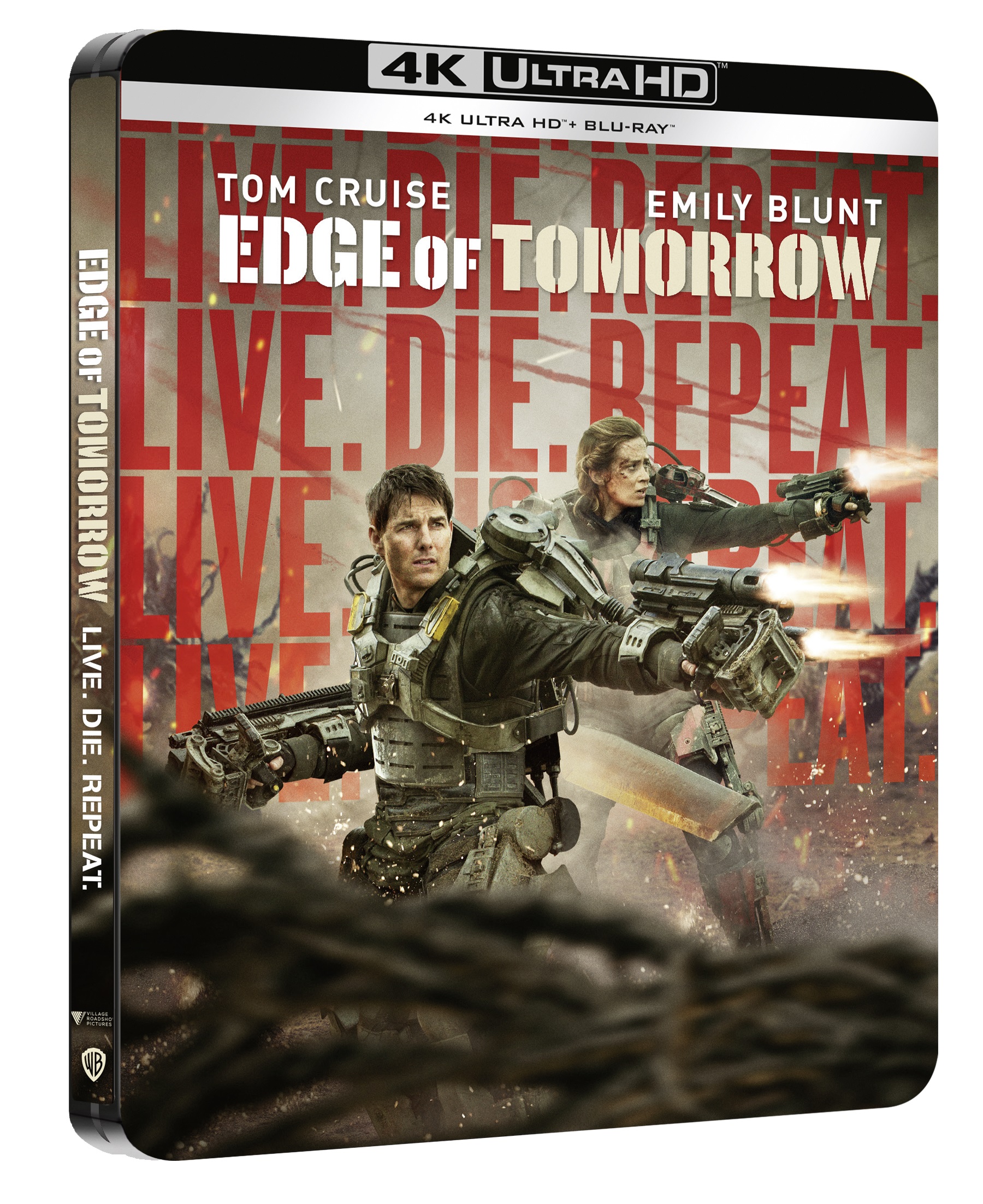 Edge of Tomorrow - Senza domani (4K Ultra HD + Blu-Ray Disc - SteelBook)