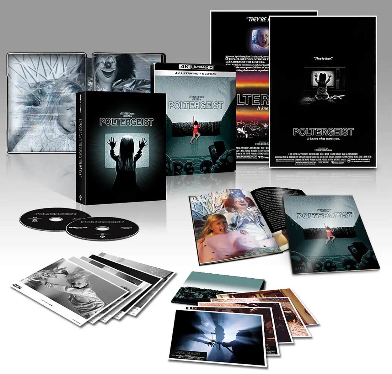 Poltergeist - UCE (4K Ultra HD + Blu-Ray Disc - SteelBook)