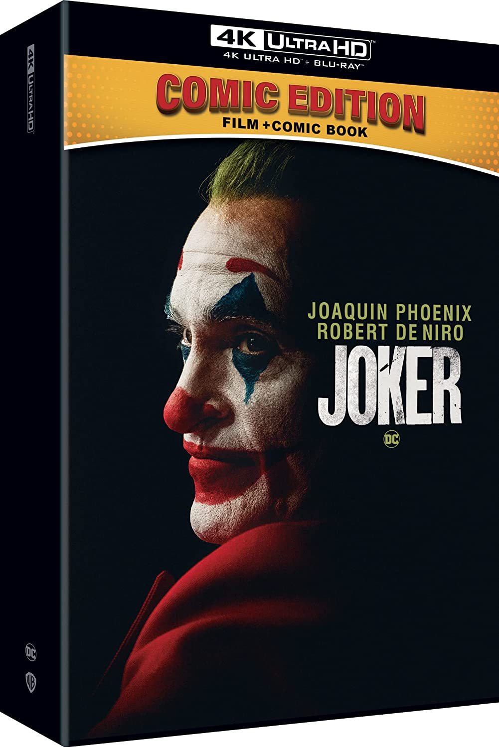 Joker - Comic Edition (4K Ultra HD + Blu-Ray Disc + Book + Poster) (V.M. 14 anni)