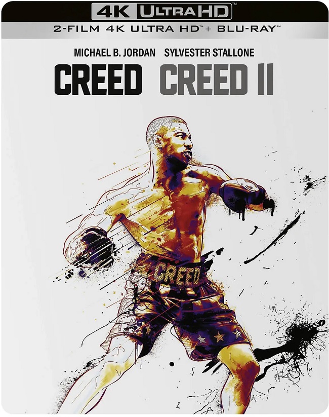 Creed + Creed II (2 4K Ultra HD + 2 Blu-Ray Disc  - SteelBook)