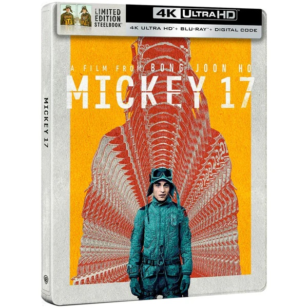 Mickey 17 - Steelbook 2 Teaser (4K Ultra HD + Blu-Ray Disc - SteelBook)