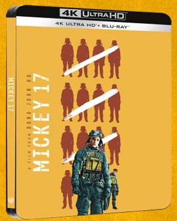 Mickey 17 - Steelbook 3 Kill Marks (4K Ultra HD + Blu-Ray Disc - SteelBook)