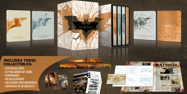 Il cavaliere Oscuro trilogia — Steelbook UCE