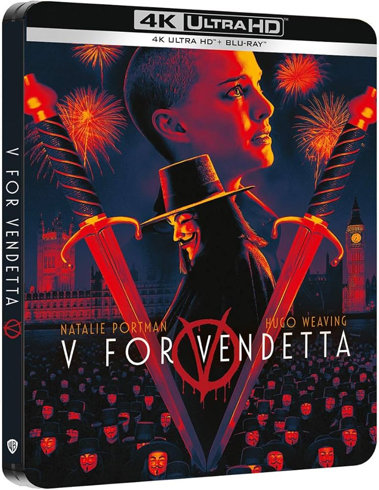 V per Vendetta (4K Ultra HD + Blu-Ray Disc - SteelBook)