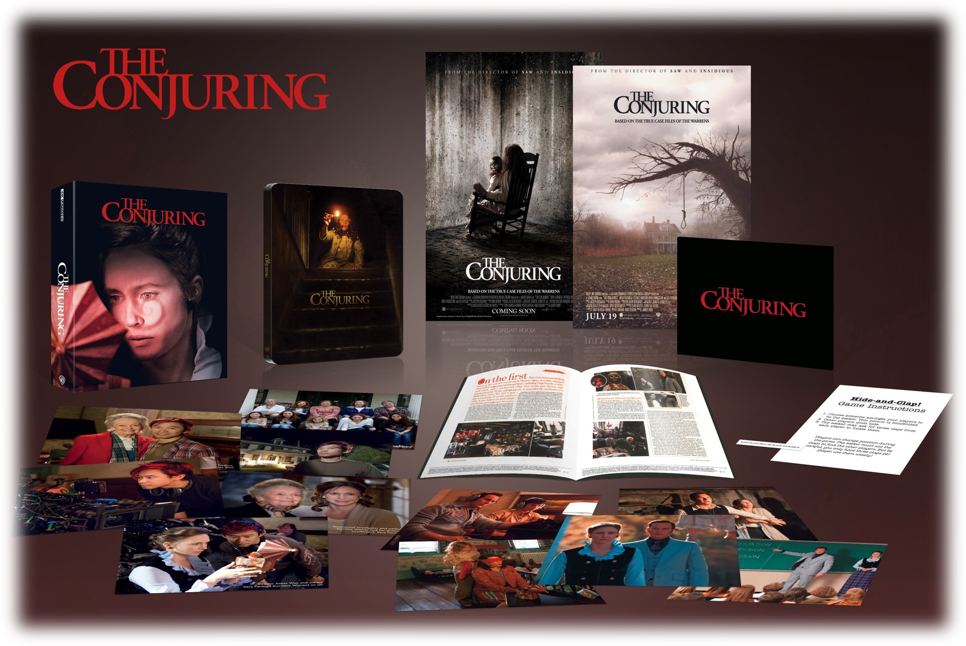 The Conjuring - L'evocazione - UCE (4K Ultra HD + Blu-Ray Disc - Steelbook)